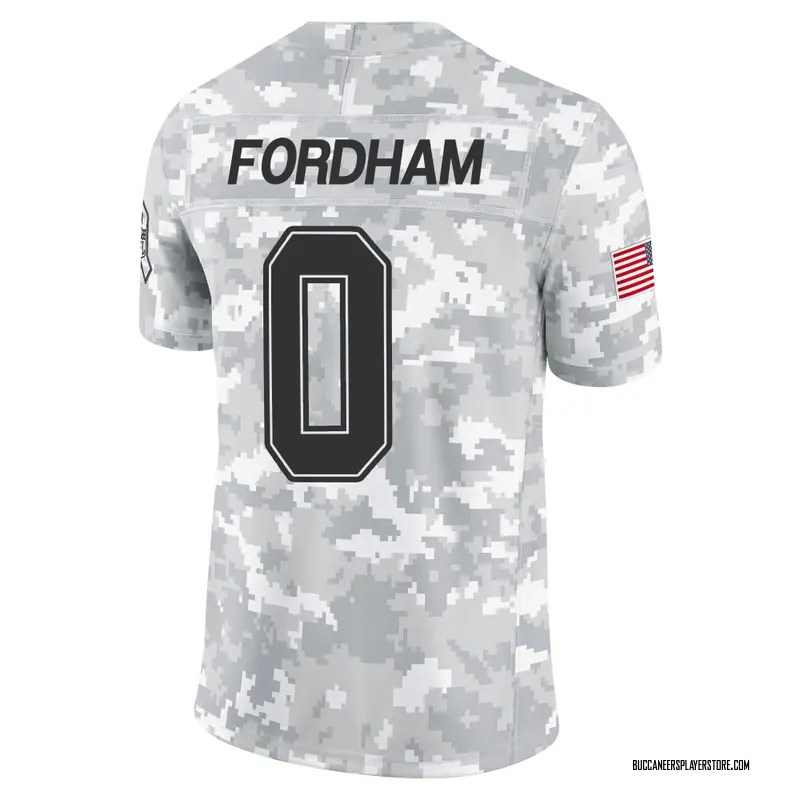 Nike Caden Fordham Tampa Bay Buccaneers Limited Arctic Camo 2024 Salute to Service Jersey - Youth