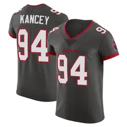 Nike Calijah Kancey Tampa Bay Buccaneers Elite Pewter Alternate Vapor Jersey - Men's