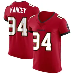 Nike Calijah Kancey Tampa Bay Buccaneers Elite Red Vapor Jersey - Men's