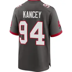 Nike Calijah Kancey Tampa Bay Buccaneers Game Pewter Alternate Jersey - Youth