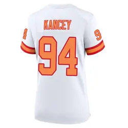 Nike Calijah Kancey Tampa Bay Buccaneers Game White '76 50th Season Jersey - Women's