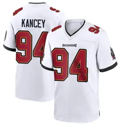 Nike Calijah Kancey Tampa Bay Buccaneers Game White Jersey - Youth