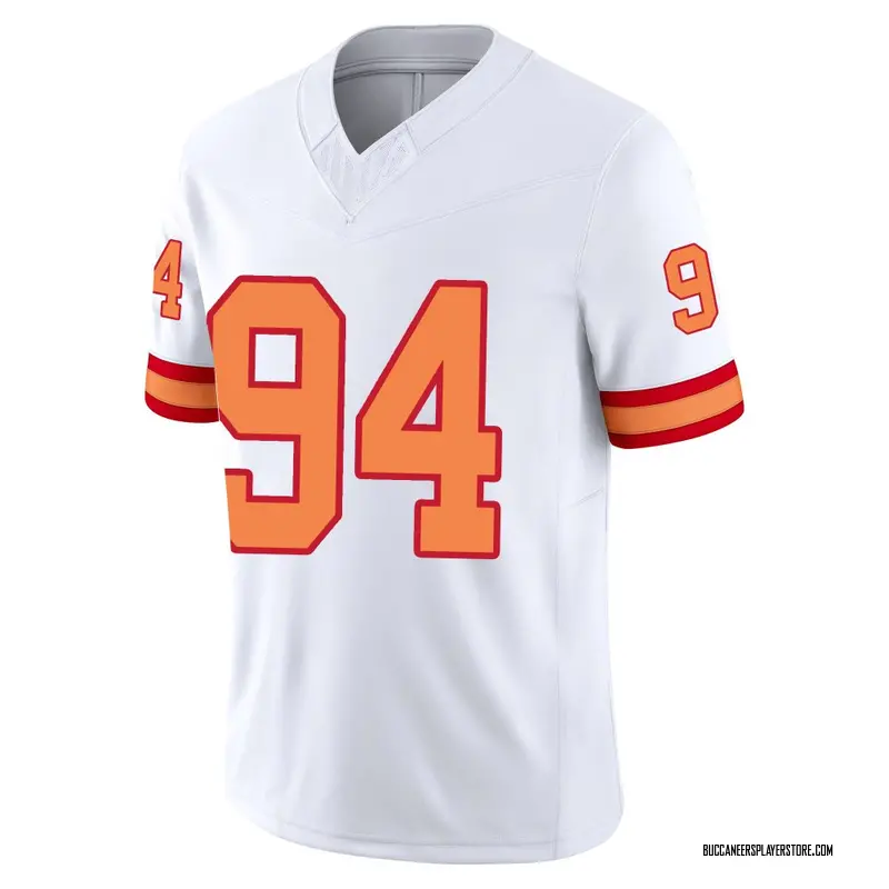 Nike Calijah Kancey Tampa Bay Buccaneers Limited White '76 Vapor F.U.S.E. Jersey - Men's
