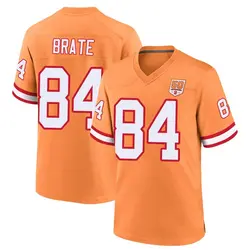 Nike Cameron Brate Tampa Bay Buccaneers Game Cream sicle 50th Season Jersey - Men's