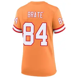 Nike Cameron Brate Tampa Bay Buccaneers Game Cream sicle 50th Season Jersey - Women's