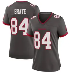 Nike Cameron Brate Tampa Bay Buccaneers Game Pewter Alternate Jersey - Women's