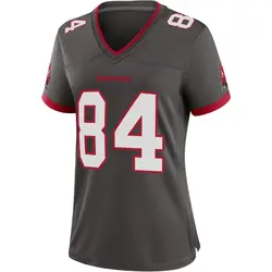 Nike Cameron Brate Tampa Bay Buccaneers Game Pewter Alternate Jersey - Women's