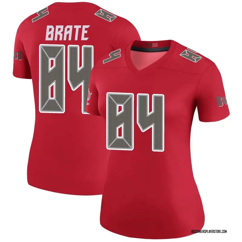 Nike Cameron Brate Tampa Bay Buccaneers Legend Red Color Rush Jersey - Women's
