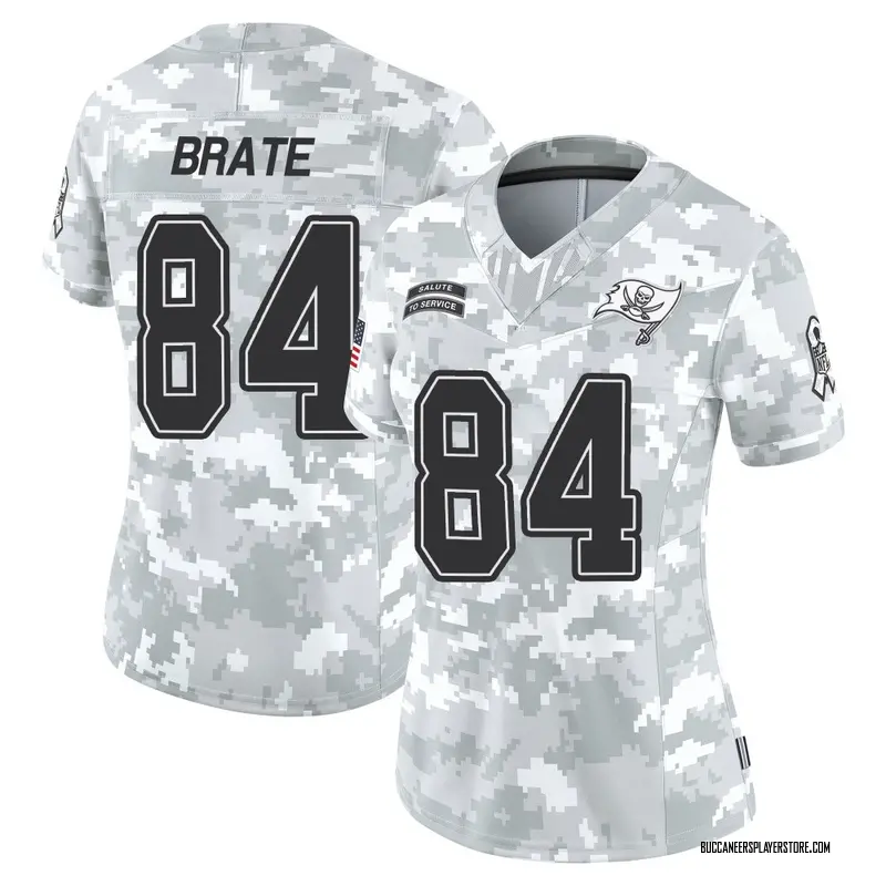 Nike Cameron Brate Tampa Bay Buccaneers Limited Arctic Camo 2024 Salute to Service Jersey - Women's
