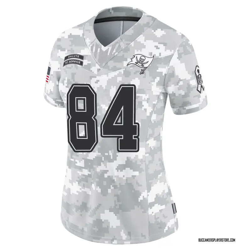 Nike Cameron Brate Tampa Bay Buccaneers Limited Arctic Camo 2024 Salute to Service Jersey - Women's