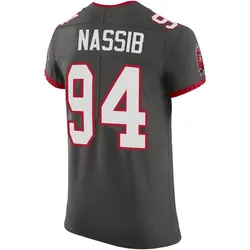 Nike Carl Nassib Tampa Bay Buccaneers Elite Pewter Alternate Vapor Jersey - Men's