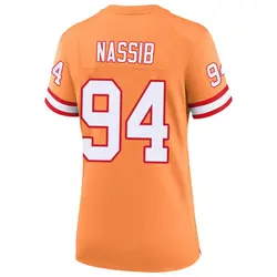 Nike Carl Nassib Tampa Bay Buccaneers Game Cream sicle 50th Season Jersey - Women's