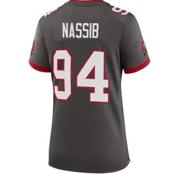 Nike Carl Nassib Tampa Bay Buccaneers Game Pewter Alternate Jersey - Women's
