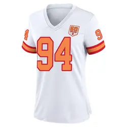 Nike Carl Nassib Tampa Bay Buccaneers Game White '76 50th Season Jersey - Women's