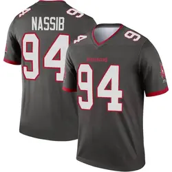 Nike Carl Nassib Tampa Bay Buccaneers Legend Pewter Alternate Jersey - Men's