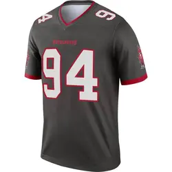 Nike Carl Nassib Tampa Bay Buccaneers Legend Pewter Alternate Jersey - Men's