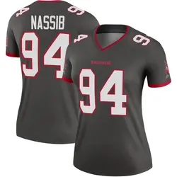 Nike Carl Nassib Tampa Bay Buccaneers Legend Pewter Alternate Jersey - Women's