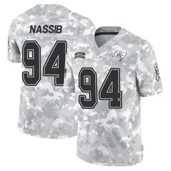 Nike Carl Nassib Tampa Bay Buccaneers Limited Arctic Camo 2024 Salute to Service Jersey - Men's