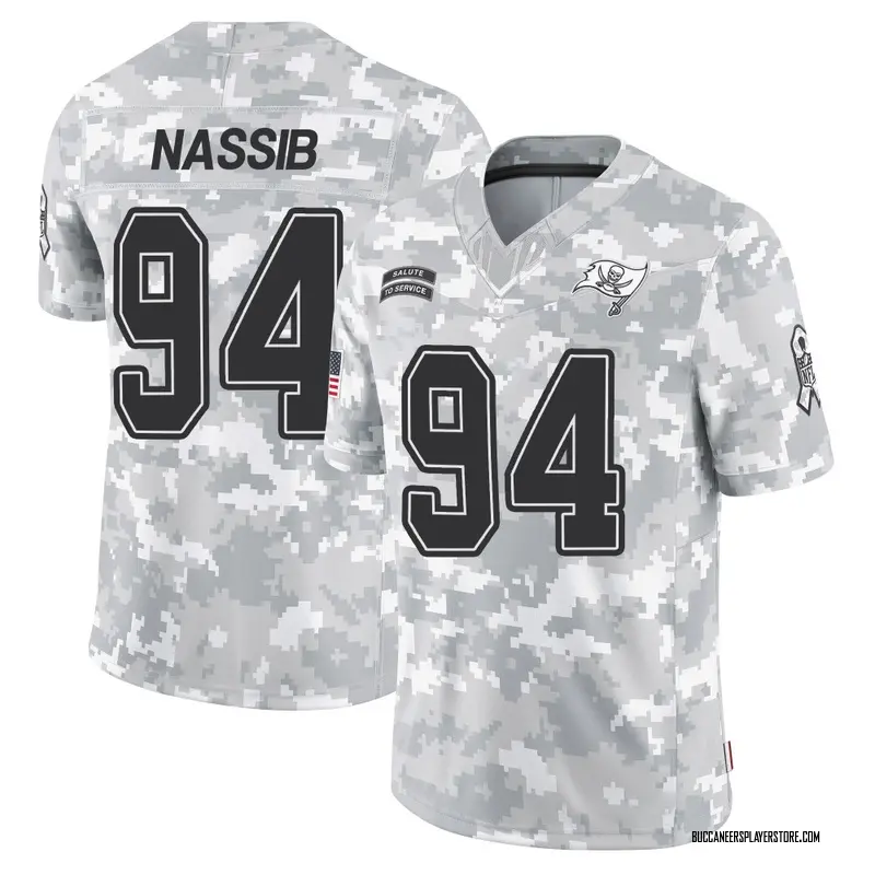 Nike Carl Nassib Tampa Bay Buccaneers Limited Arctic Camo 2024 Salute to Service Jersey - Men's