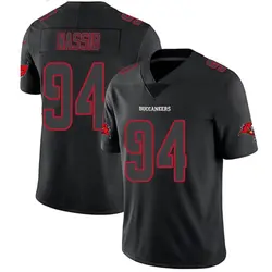 Nike Carl Nassib Tampa Bay Buccaneers Limited Black Impact Jersey - Youth