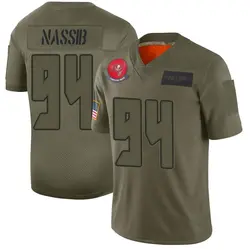 Nike Carl Nassib Tampa Bay Buccaneers Limited Camo 2019 Salute to Service Jersey - Youth