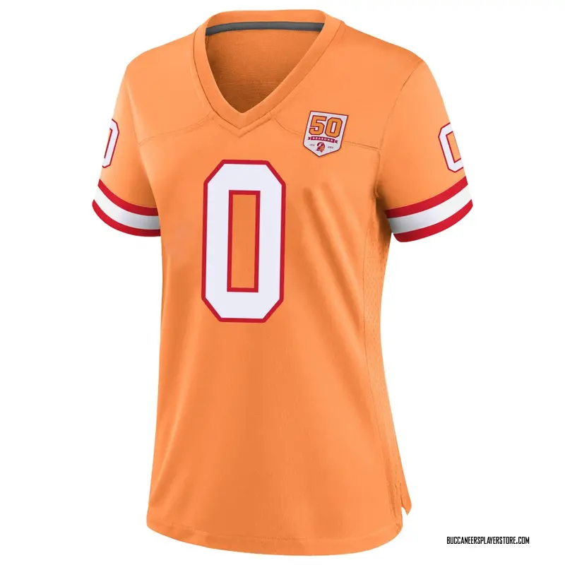 Nike Chandler Morris Tampa Bay Buccaneers Game Cream sicle 50th Season Jersey - Women's