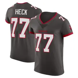Nike Charlie Heck Tampa Bay Buccaneers Elite Pewter Alternate Vapor Jersey - Men's
