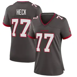 Nike Charlie Heck Tampa Bay Buccaneers Game Pewter Alternate Jersey - Women's