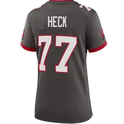 Nike Charlie Heck Tampa Bay Buccaneers Game Pewter Alternate Jersey - Women's