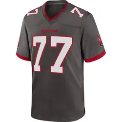 Nike Charlie Heck Tampa Bay Buccaneers Game Pewter Alternate Jersey - Youth