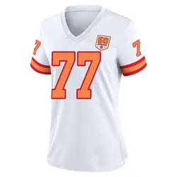 Nike Charlie Heck Tampa Bay Buccaneers Game White '76 50th Season Jersey - Women's