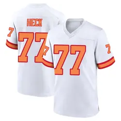 Nike Charlie Heck Tampa Bay Buccaneers Game White '76 Jersey - Men's