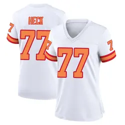 Nike Charlie Heck Tampa Bay Buccaneers Game White '76 Jersey - Women's