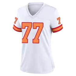 Nike Charlie Heck Tampa Bay Buccaneers Game White '76 Jersey - Women's