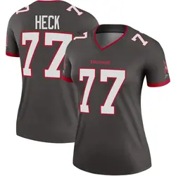 Nike Charlie Heck Tampa Bay Buccaneers Legend Pewter Alternate Jersey - Women's