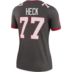 Nike Charlie Heck Tampa Bay Buccaneers Legend Pewter Alternate Jersey - Women's