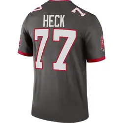 Nike Charlie Heck Tampa Bay Buccaneers Legend Pewter Alternate Jersey - Youth