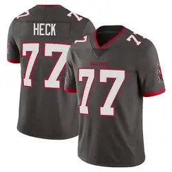 Nike Charlie Heck Tampa Bay Buccaneers Limited Pewter Alternate Vapor Jersey - Men's