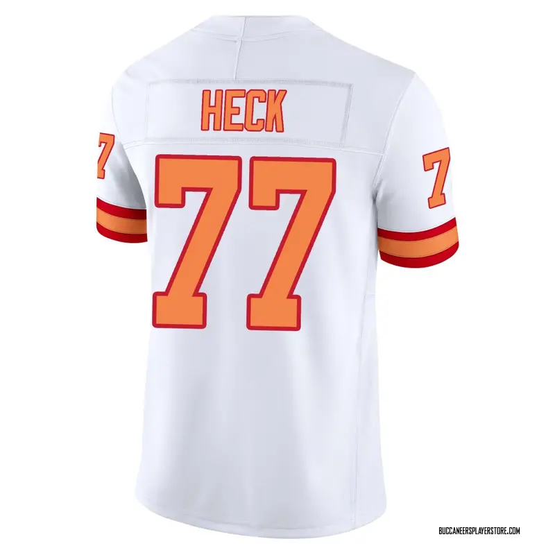 Nike Charlie Heck Tampa Bay Buccaneers Limited White '76 Vapor F.U.S.E. Jersey - Men's