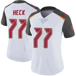 Nike Charlie Heck Tampa Bay Buccaneers Limited White Vapor Untouchable Jersey - Women's