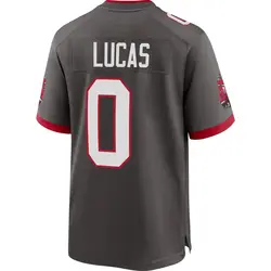 Nike Chase Lucas Tampa Bay Buccaneers Game Pewter Alternate Jersey - Men's