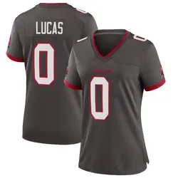 Nike Chase Lucas Tampa Bay Buccaneers Game Pewter Alternate Jersey - Women's
