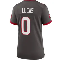 Nike Chase Lucas Tampa Bay Buccaneers Game Pewter Alternate Jersey - Women's