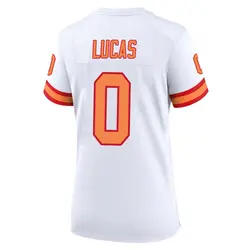 Nike Chase Lucas Tampa Bay Buccaneers Game White '76 Jersey - Women's