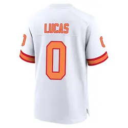 Nike Chase Lucas Tampa Bay Buccaneers Game White '76 Jersey - Youth