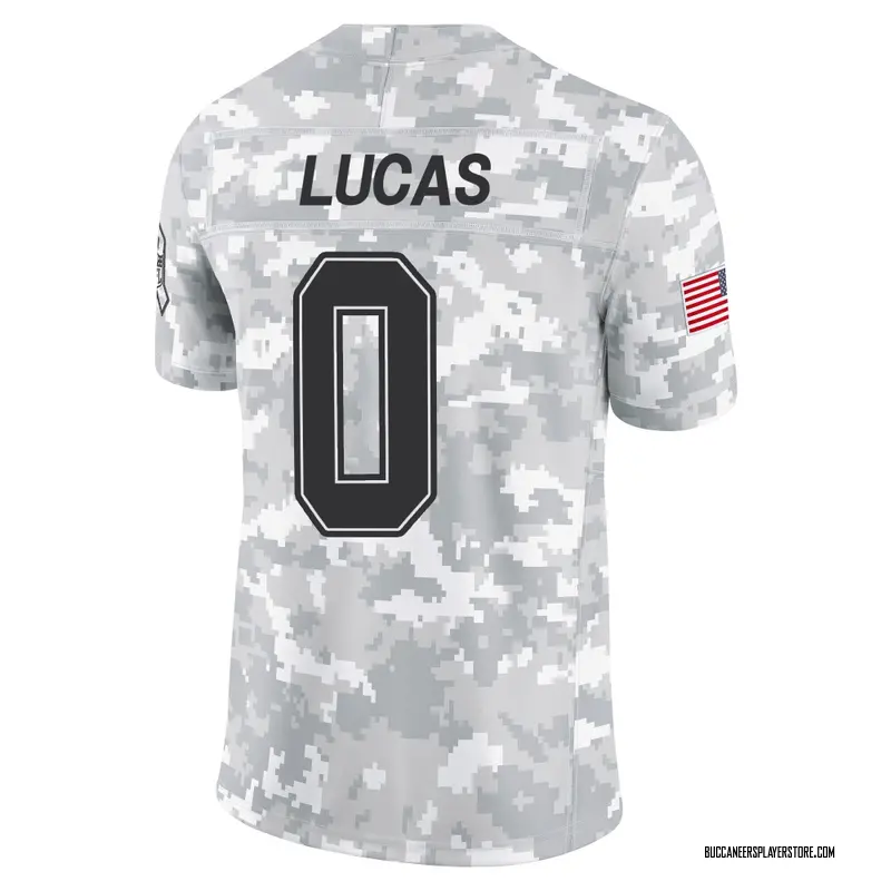 Nike Chase Lucas Tampa Bay Buccaneers Limited Arctic Camo 2024 Salute to Service Jersey - Youth