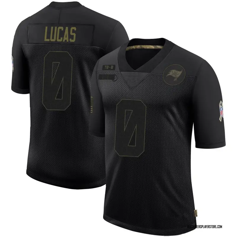 Nike Chase Lucas Tampa Bay Buccaneers Limited Black 2020 Salute To Service Jersey - Youth
