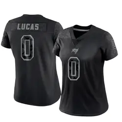 Nike Chase Lucas Tampa Bay Buccaneers Limited Black Reflective Jersey - Women's