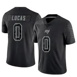 Nike Chase Lucas Tampa Bay Buccaneers Limited Black Reflective Jersey - Youth