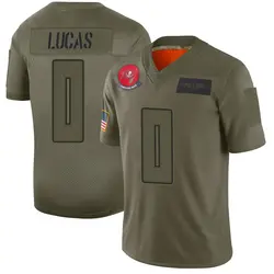 Nike Chase Lucas Tampa Bay Buccaneers Limited Camo 2019 Salute to Service Jersey - Men's